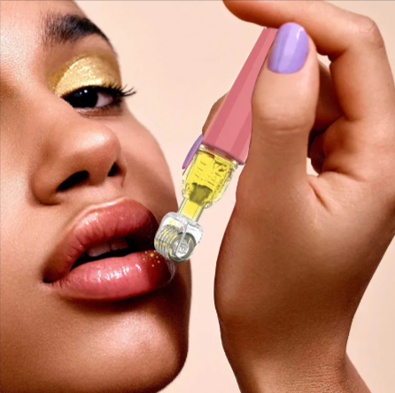 3-in-1 Lip Plumping & Microneedle Roller – Serum Applicator for Fuller Lips & Smoother Skin